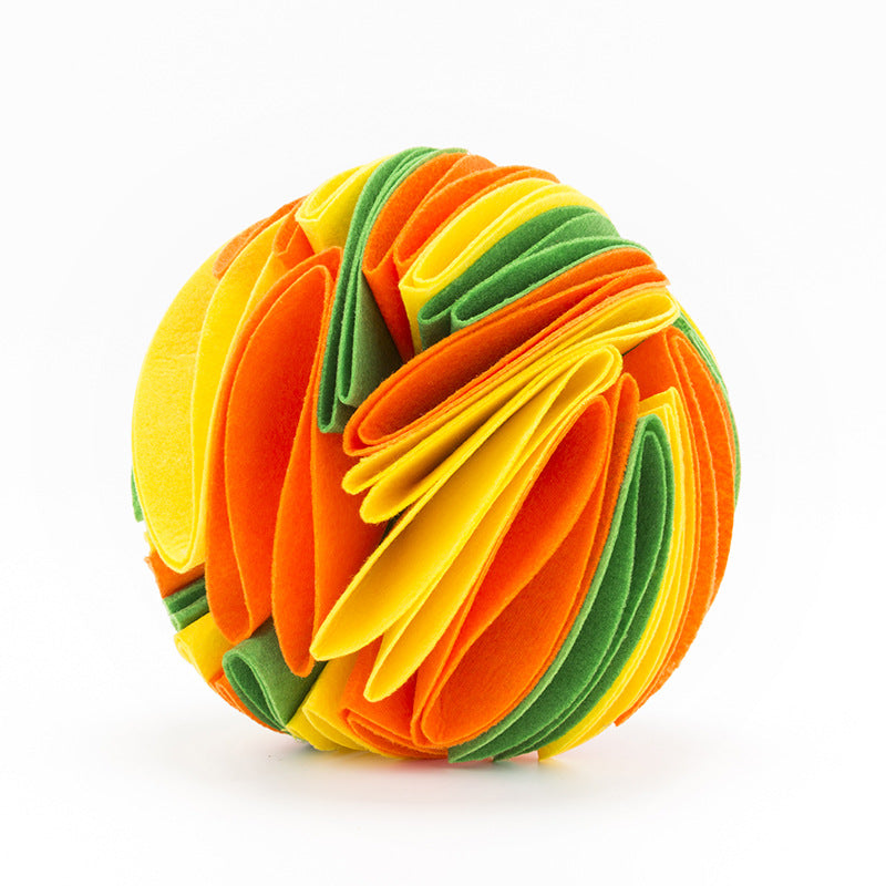 Sniff Ball Dog Toy – Enrichment Treat Search Game