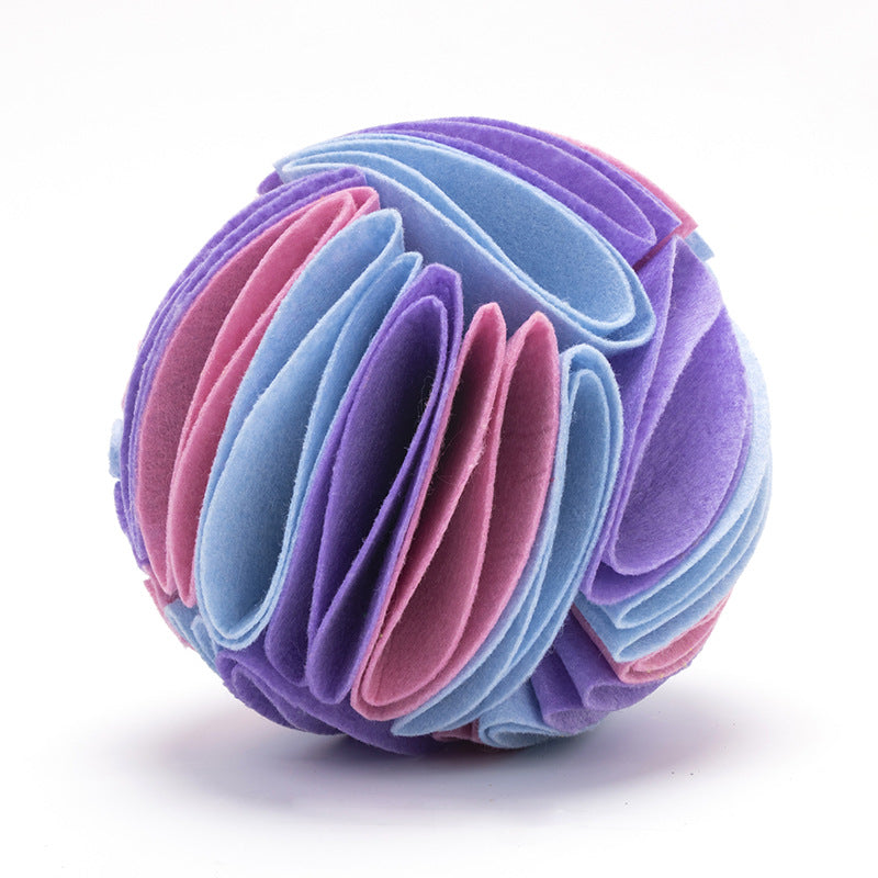 Sniff Ball Dog Toy – Enrichment Treat Search Game