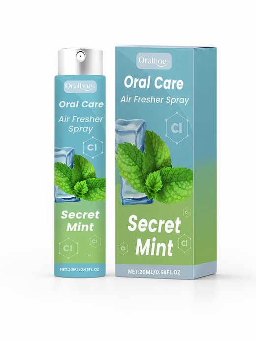 Secret Mint Breath Spray: Instant Freshness & Whiter Teeth