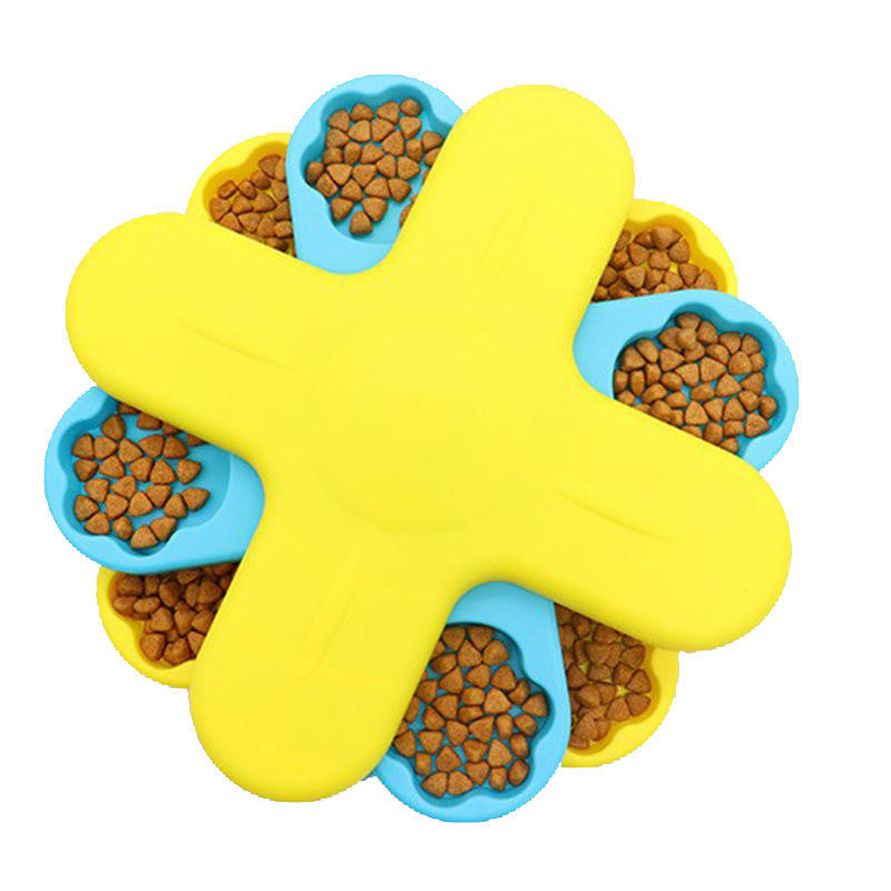 Interactive Dog Puzzle Feeder Toy for Slower Meals