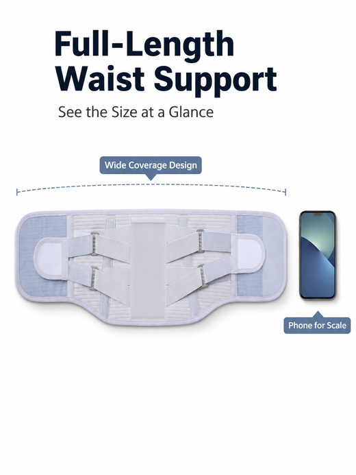 Heated Waist Support Brace — Bionic Spine & Lumbar Pain Relief