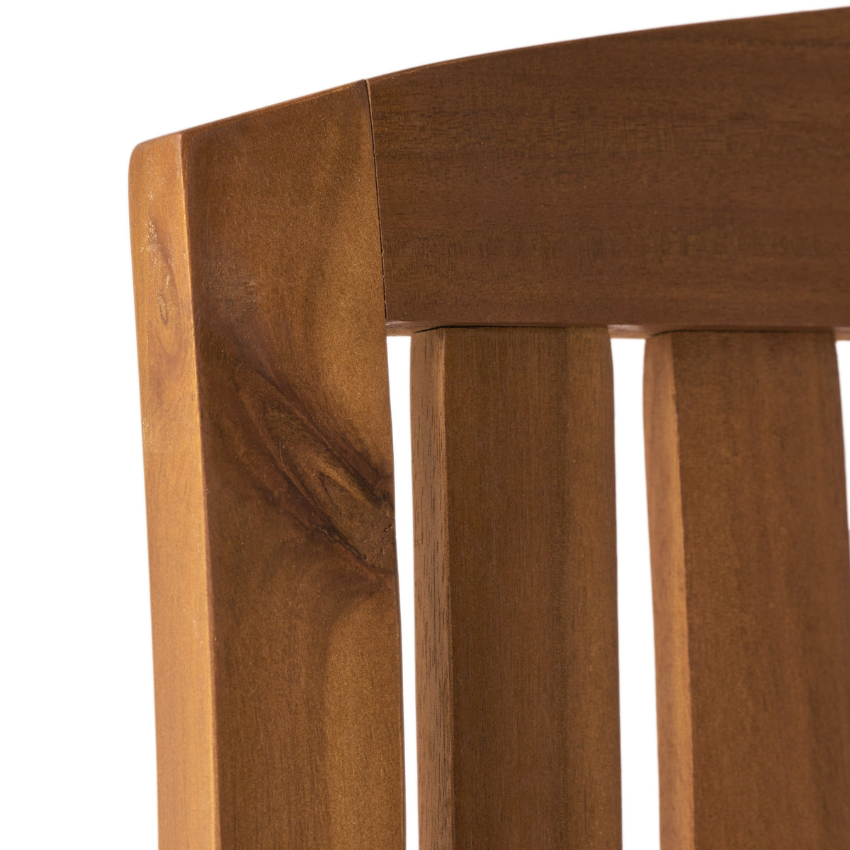 Wooden Rocking Chair with Cushion for Porch & Living Room