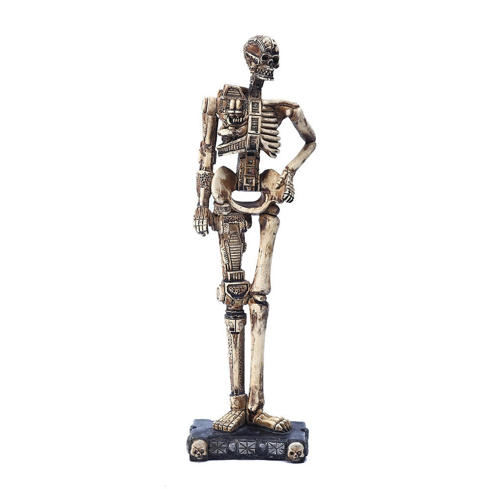 Mechanical Skeleton Ornament Gothic Industrial Decor