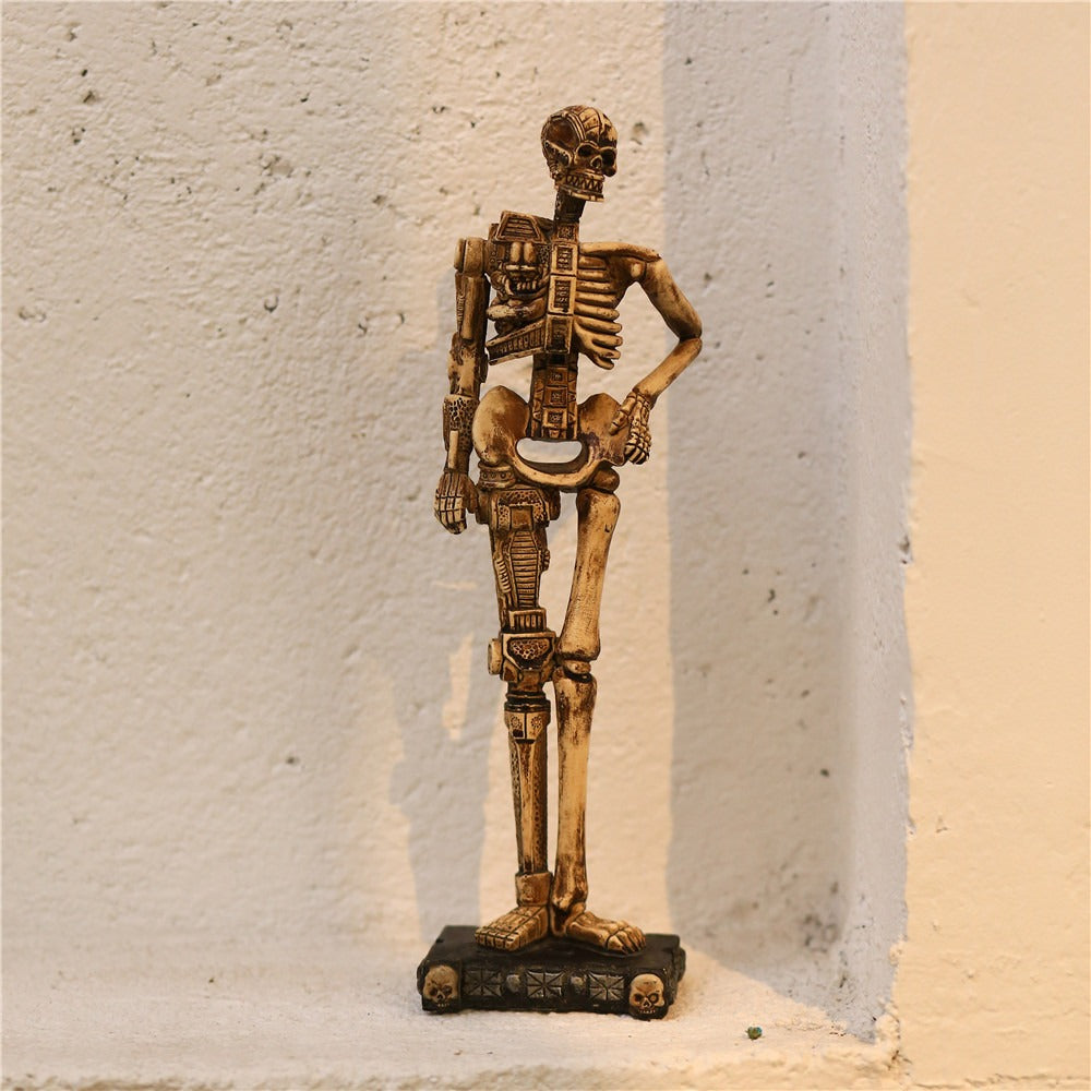 Mechanical Skeleton Ornament Gothic Industrial Decor