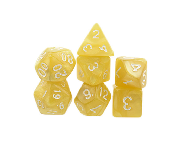 Seven-Piece Polyhedral Dice Set for Better RPG Sessions