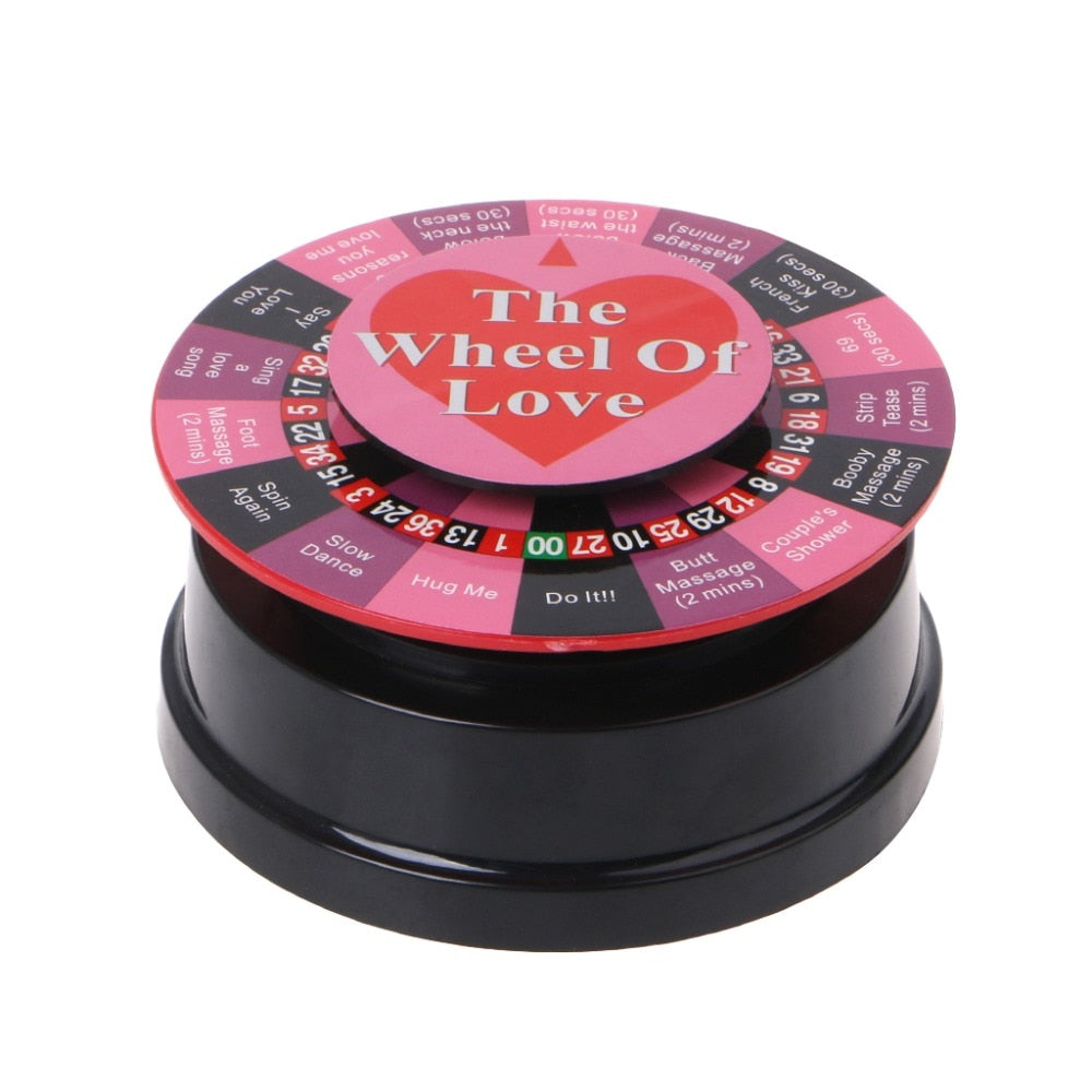 Couples Spin Wheel Game for Romantic Date Night Fun