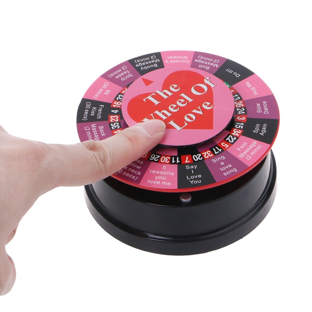 Couples Spin Wheel Game for Romantic Date Night Fun