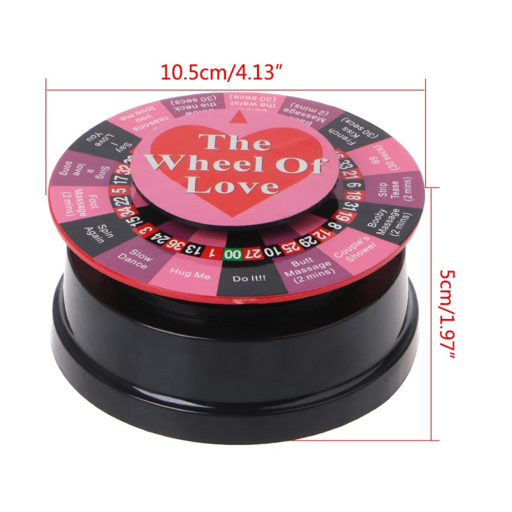 Couples Spin Wheel Game for Romantic Date Night Fun