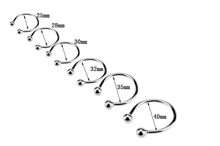 Metal Penis Ring for Men | Polished Fit, 25-40mm Sizes