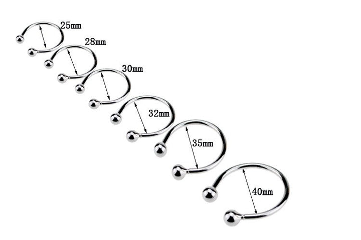 Metal Penis Ring for Men | Polished Fit, 25-40mm Sizes