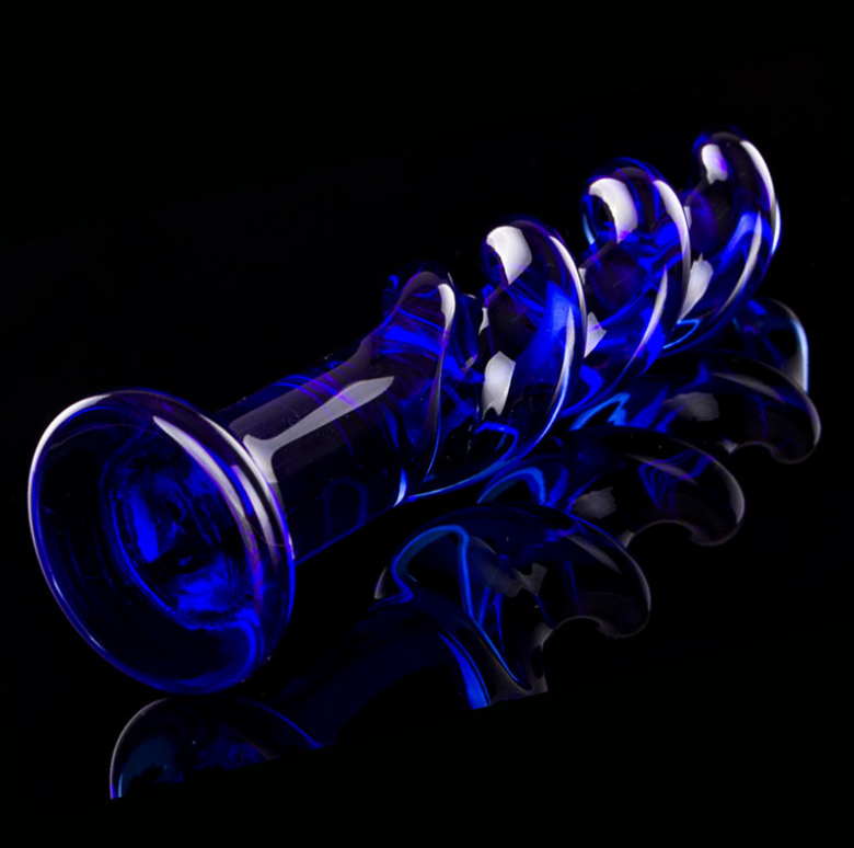 Crystal Glass Intimate Wand for Sculptural Tactile Play