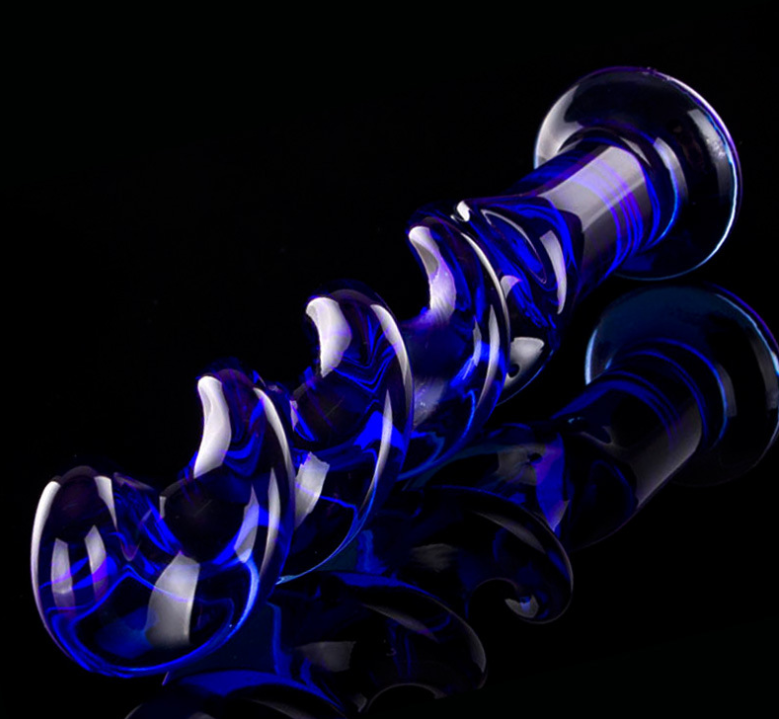 Crystal Glass Intimate Wand for Sculptural Tactile Play