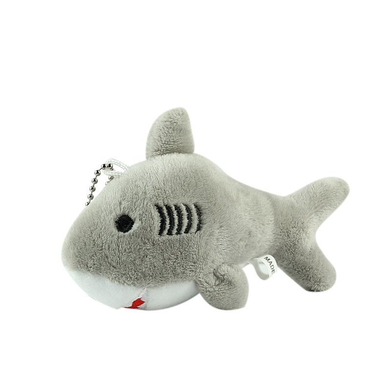 Shark Plush Keychain Cute Marine Life Bag Accessory