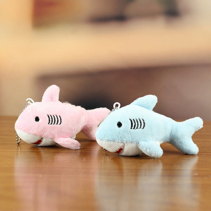 Shark Plush Keychain Cute Marine Life Bag Accessory