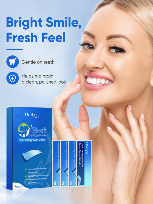 Dental Regrowth Strips — Firmer Gums, Brighter Smile in 7 Days