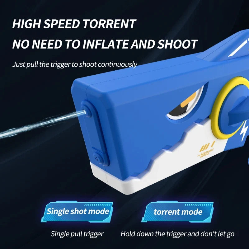 Electric Water Gun Shark Toy for Continuous Water Play