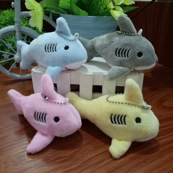 Shark Plush Keychain Pendant for Cute Bag and Key Style