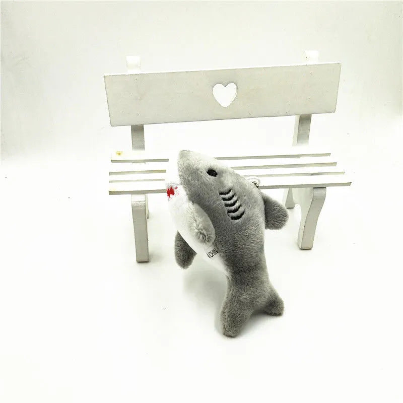 Shark Plush Keychain Pendant for Cute Bag and Key Style