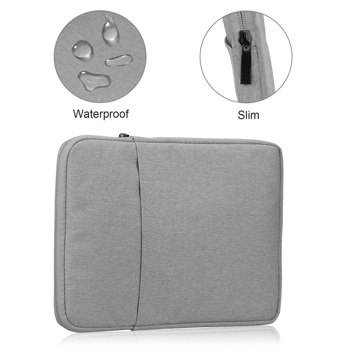 Shockproof Tablet Sleeve Case with Soft Fleece Lining
