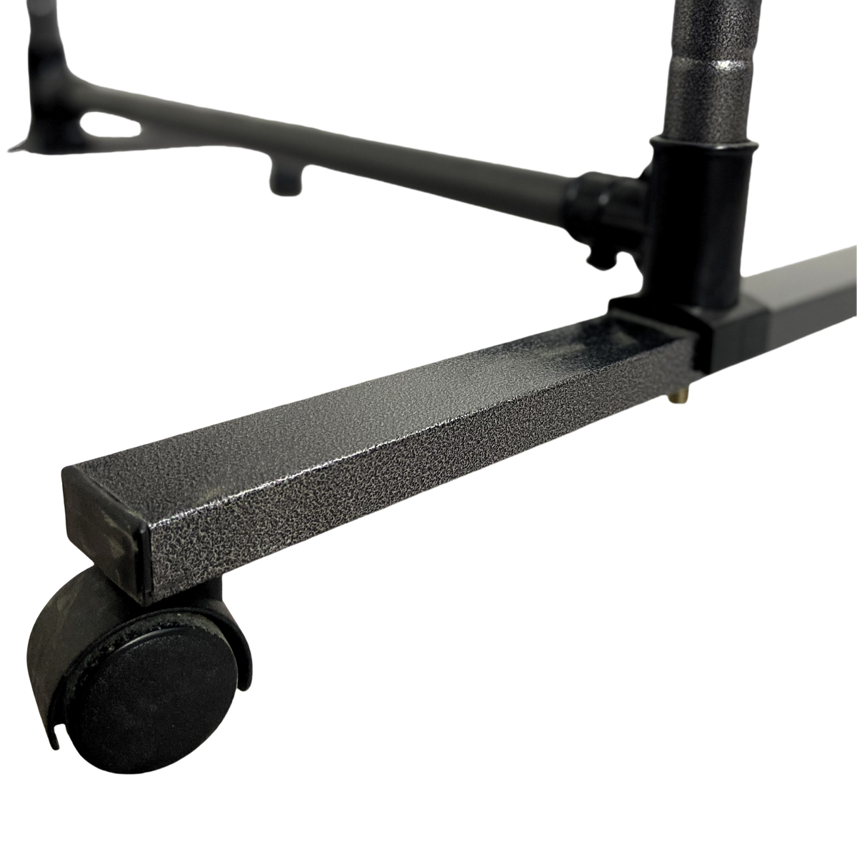 Heavy-Duty Rolling Clothes Rack with Wheels, Black