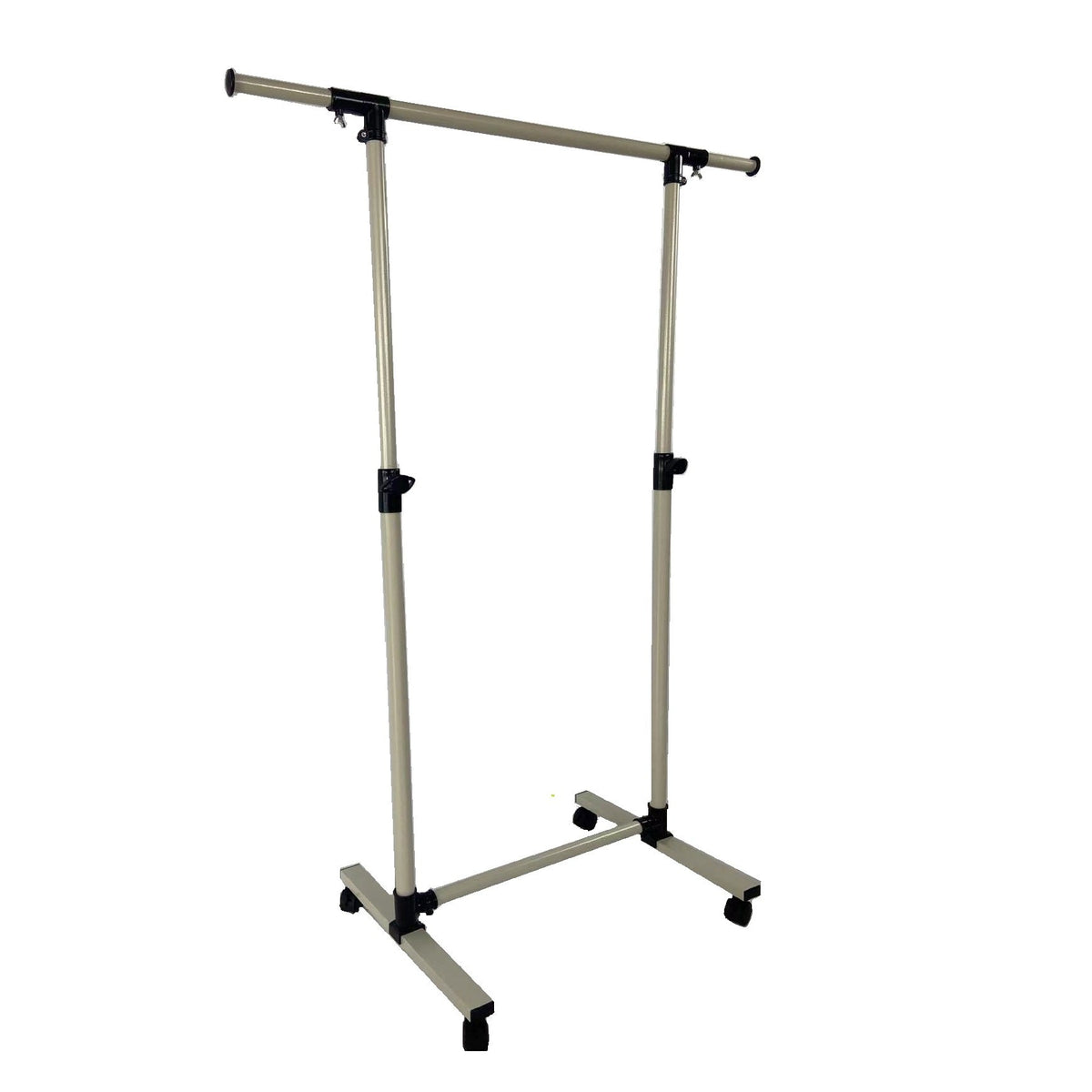 Adjustable Metal Garment Rack on Wheels for Clothes