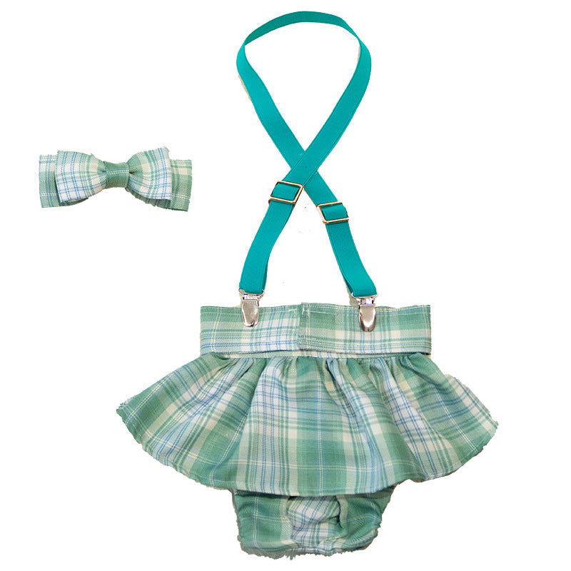 Dog Period Skirt With Secure Coverage and Matching Bow