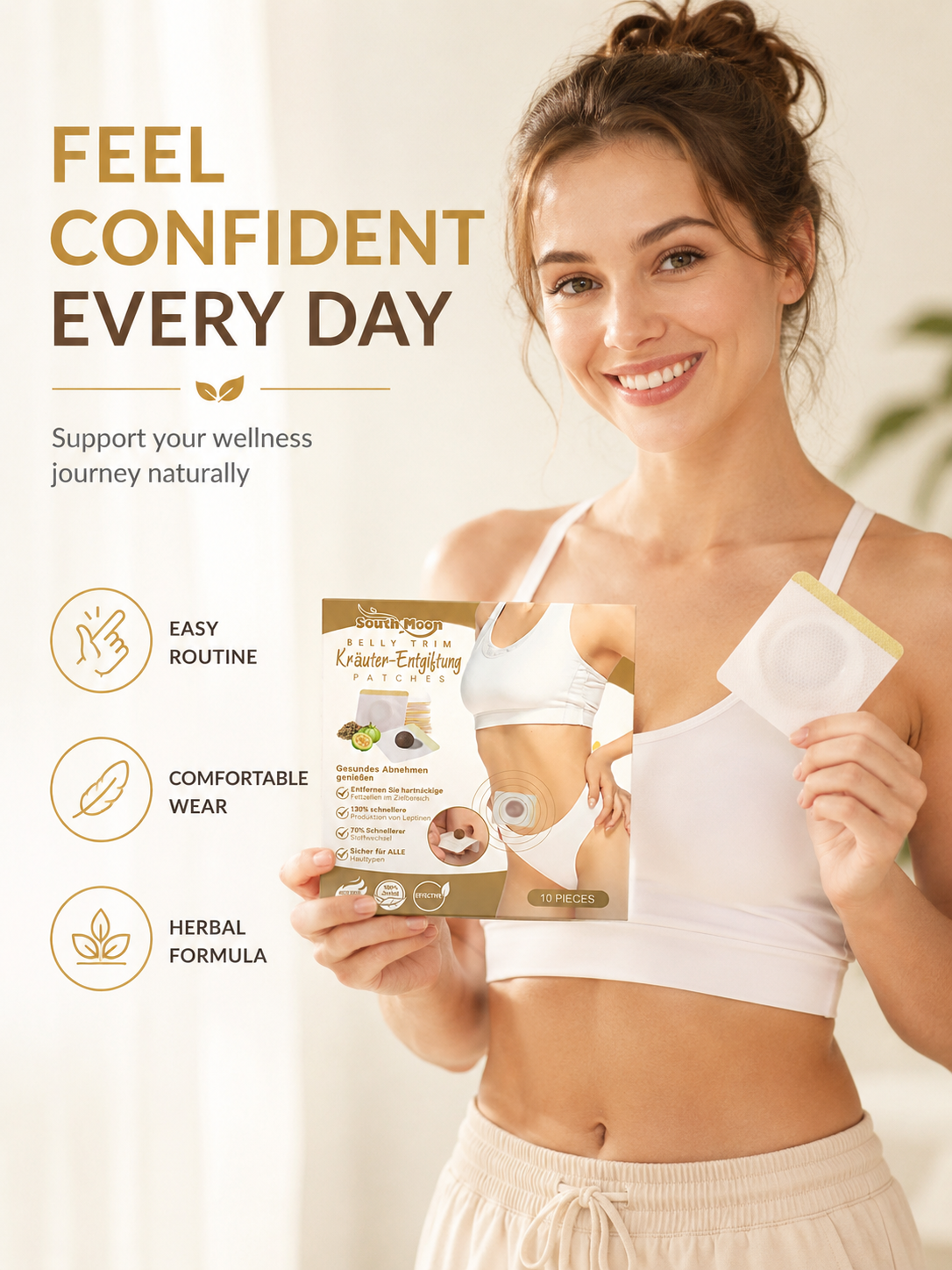Belly Trim Patches — Firmer, Tighter Skin in 7‑10 Days