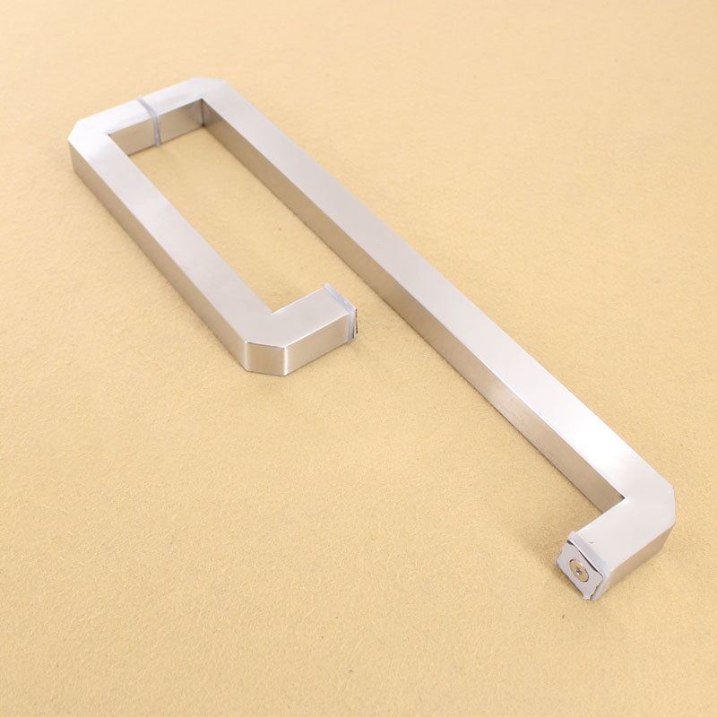 Shower Door Handle Matte Black Stainless Steel Pull