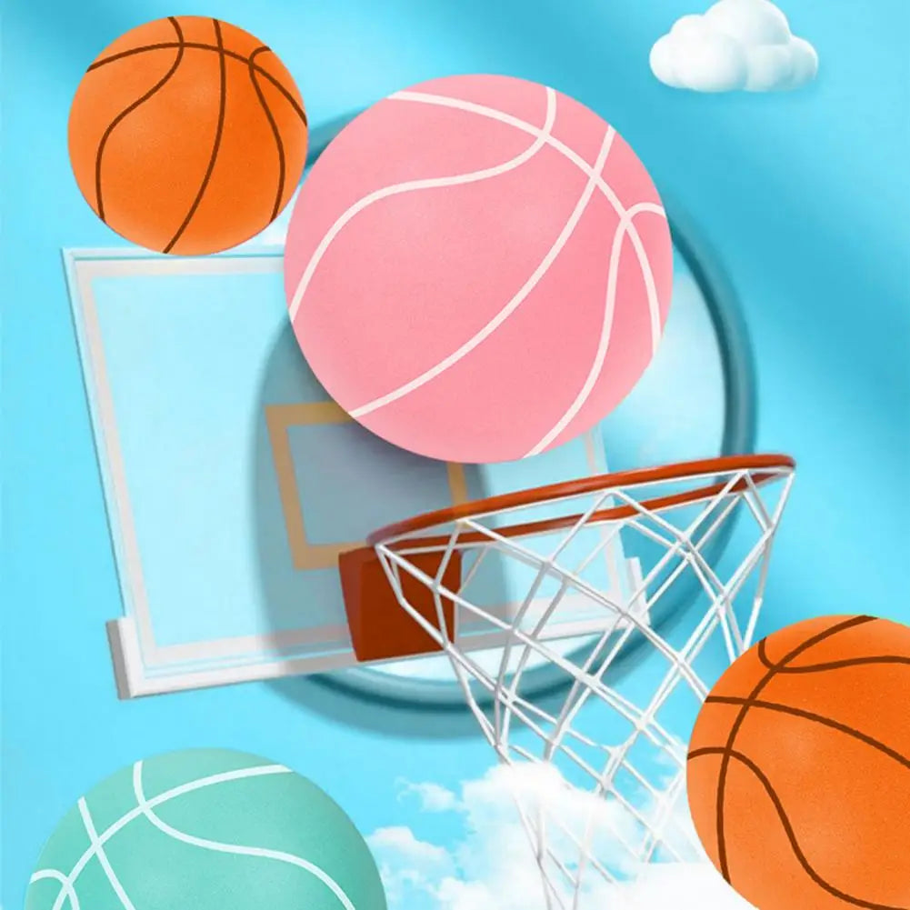 Silent Indoor Basketball for Quiet Parent-Child Play