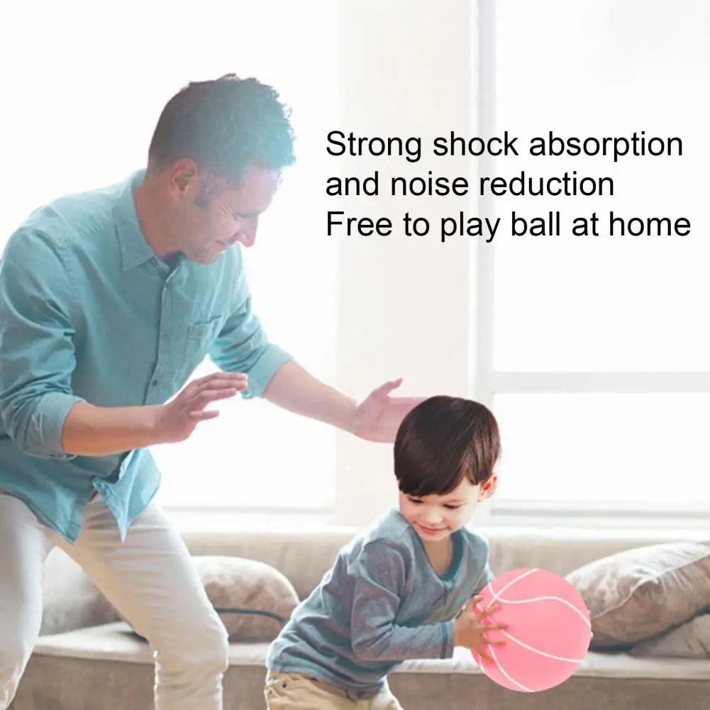 Silent Indoor Basketball for Quiet Parent-Child Play