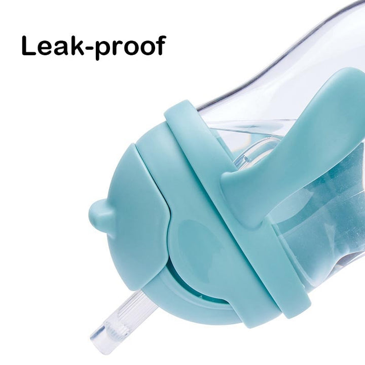 Handled Sippy Cup With Straw for Independent Drinking