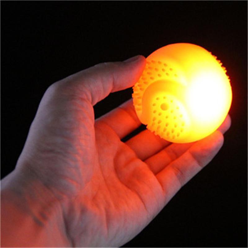 Glowing LED Dog Ball That Lights Up for Nighttime Play