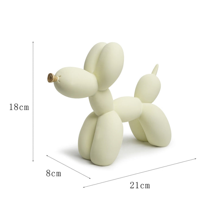 Balloon Dog Decor Sculpture for Playful Home Styling