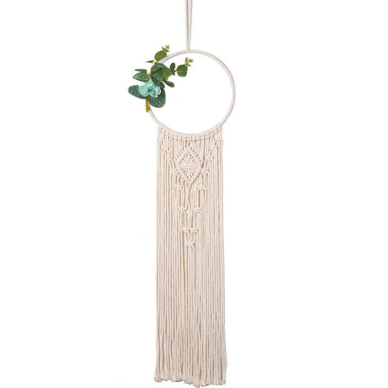 Bohemian Macramé Wall Hanging With Natural Texture