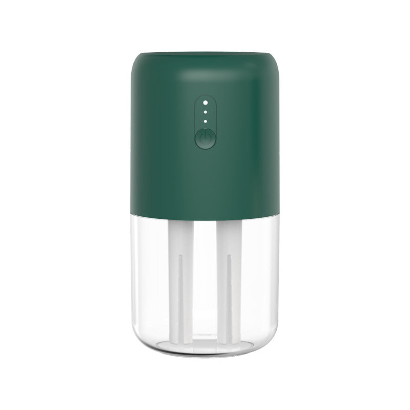 Dual Spray Portable USB Humidifier for Desk and Bedside
