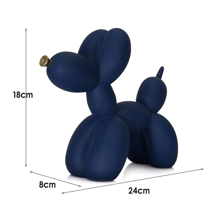 Purple Balloon Dog Sculpture for Playful Modern Decor
