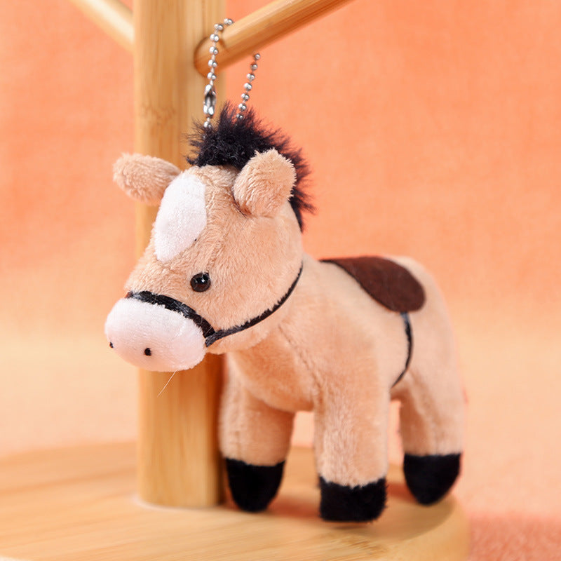 Pony Plush Pendant Bag Charm – Cute Equestrian Accent