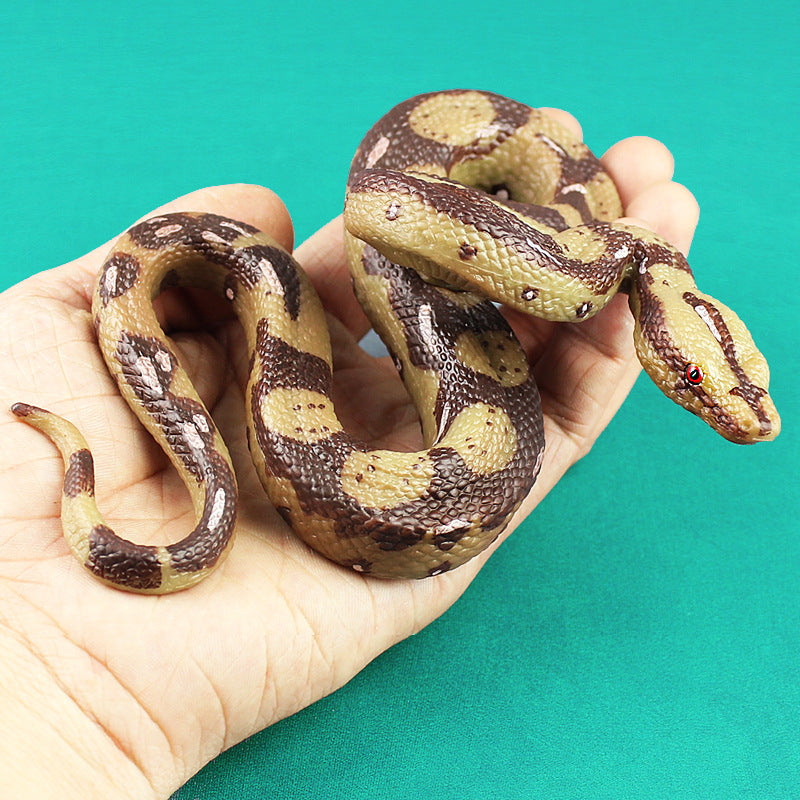 Realistic Python Snake Toy for Wildlife-Inspired Play
