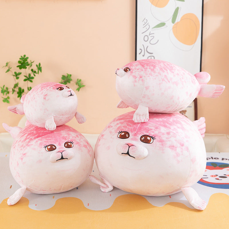 Seal Plush Cushion for Cozy Cuddles & Soft Lounging