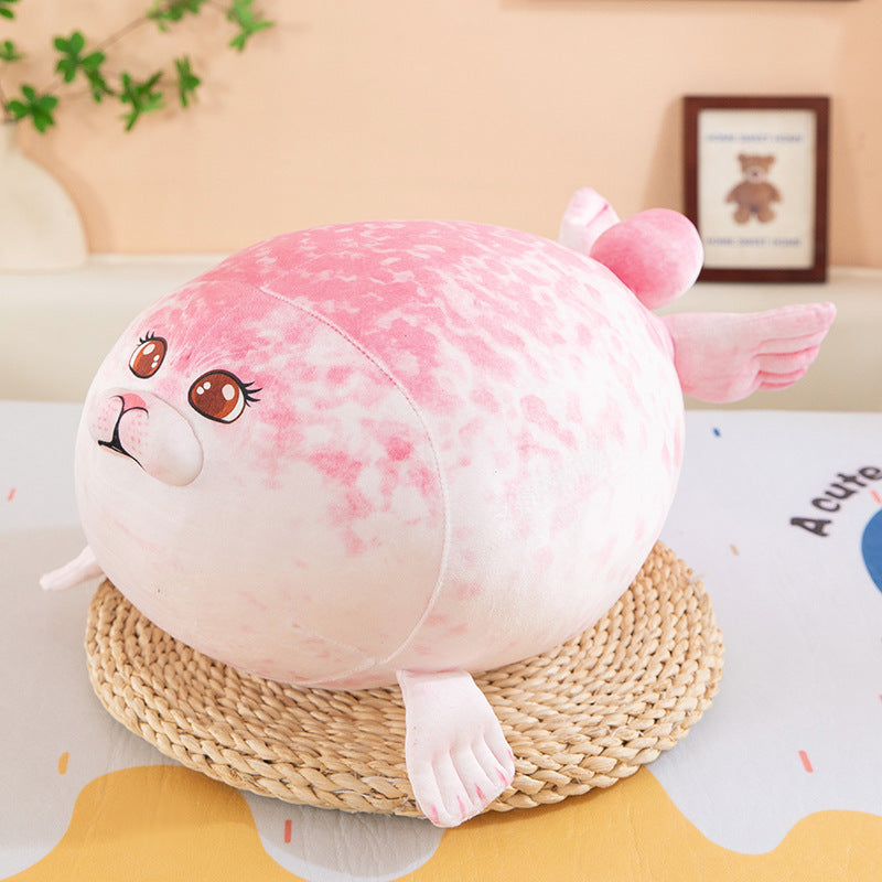 Seal Plush Cushion for Cozy Cuddles & Soft Lounging