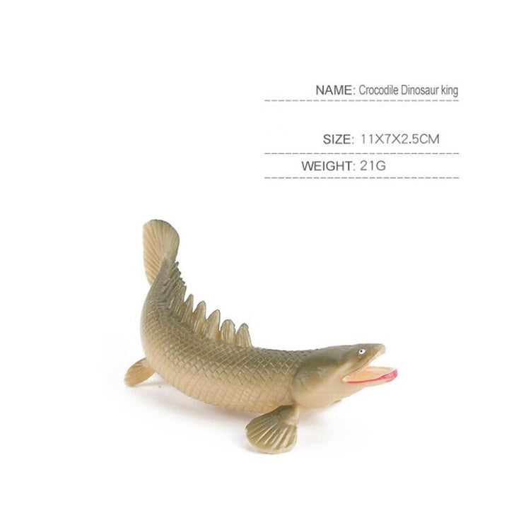 Prehistoric Marine Animal Figures for Imaginative Play