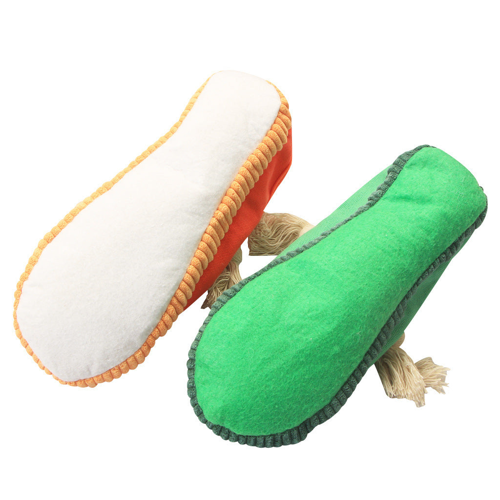 Squeaky Dog Shoe Toys for Interactive Boredom Relief