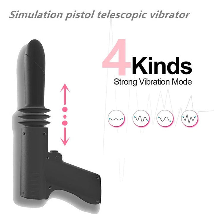 Automatic Telescopic Vibrator for Rhythmic Pleasure