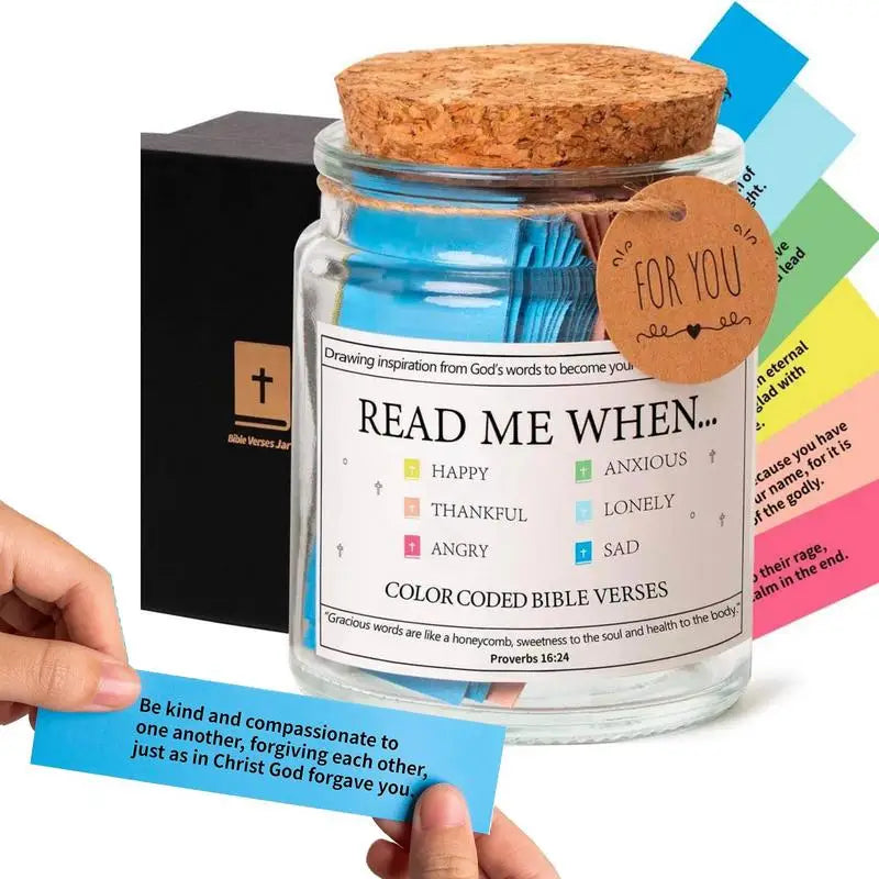 Prayer Jar Bible Verses for Daily Spiritual Encouragement