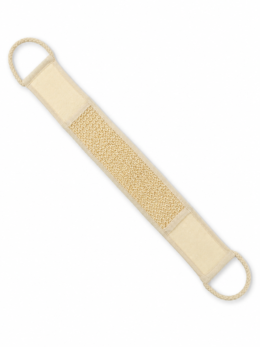 Natural Sisal Exfoliating Back Strap Scrubber