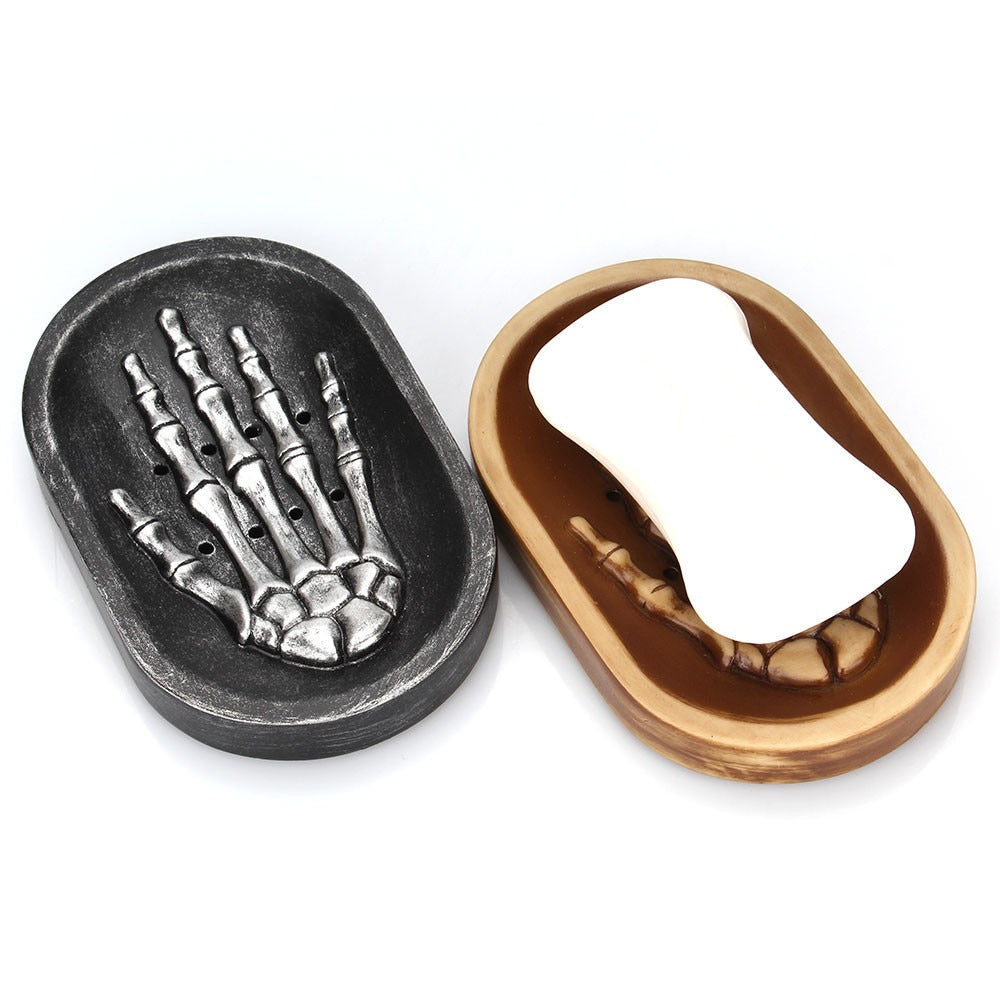 Skeleton Hand Soap Dish for Gothic Bathroom Style