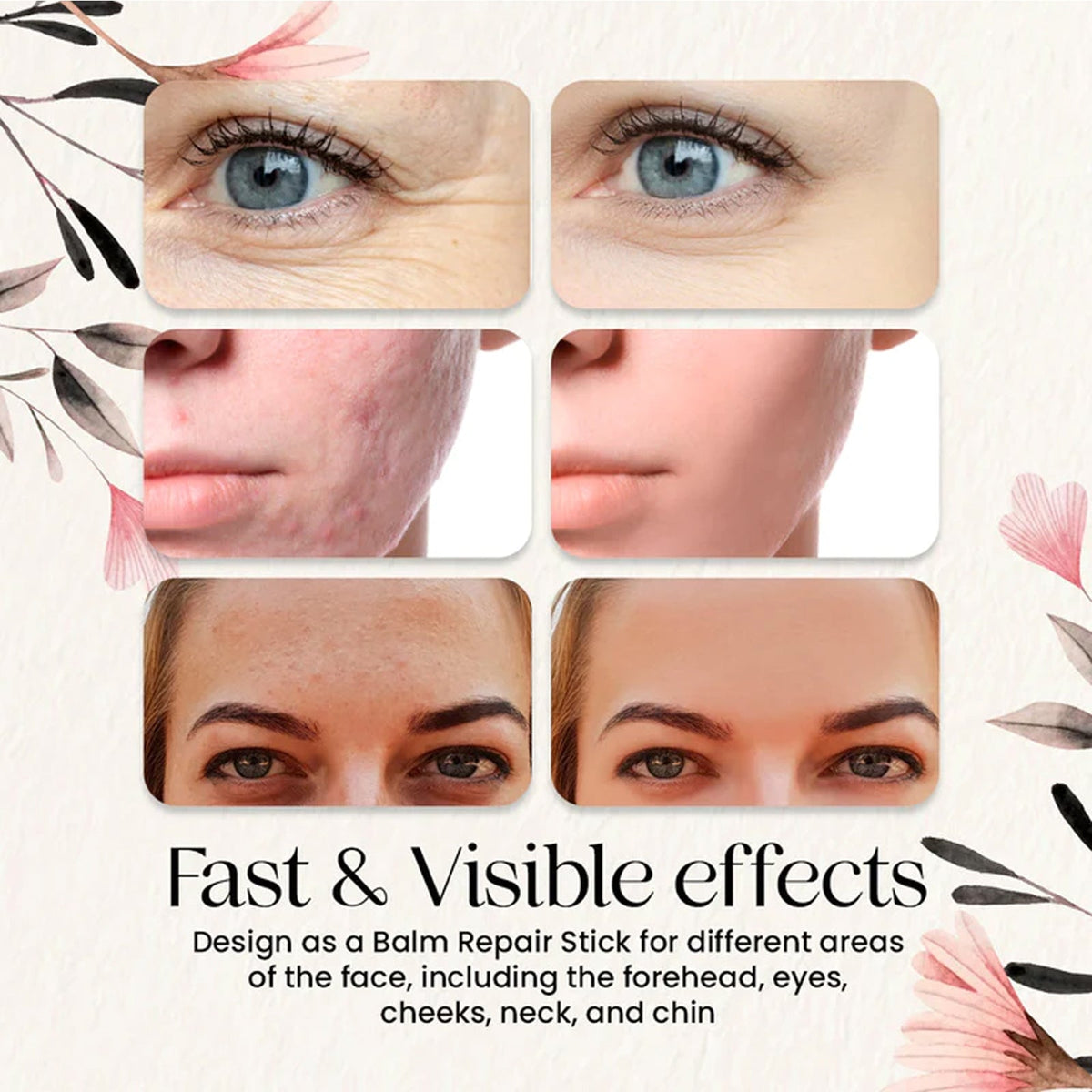 Hydrating Collagen Face Stick for Dry Skin & Neck Lines
