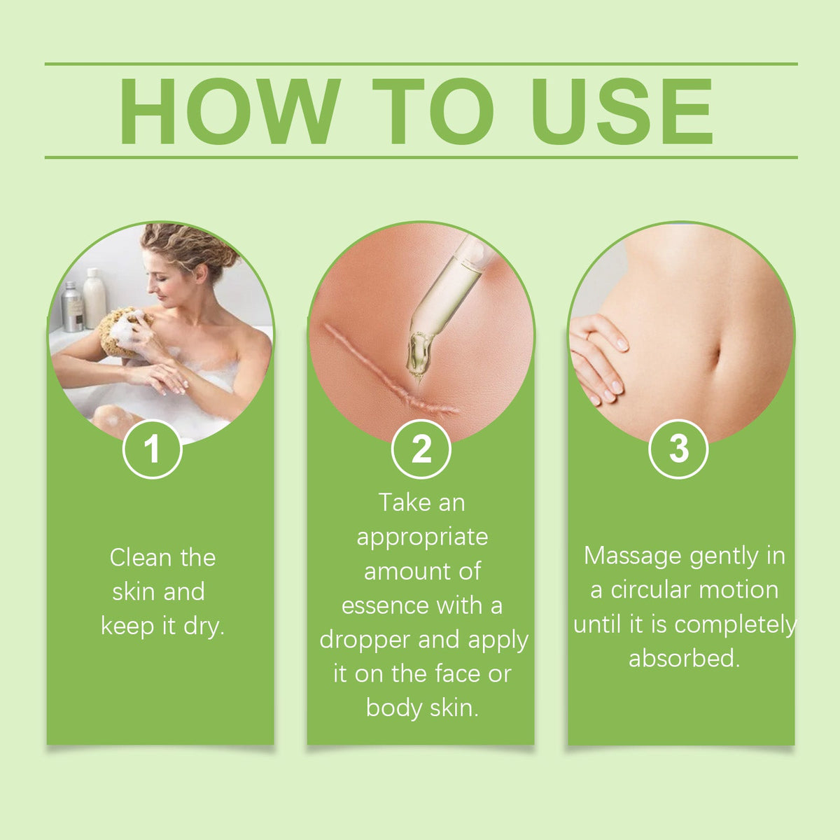 Postpartum Scar Care Serum With Hyaluronic Acid & Vitamin E