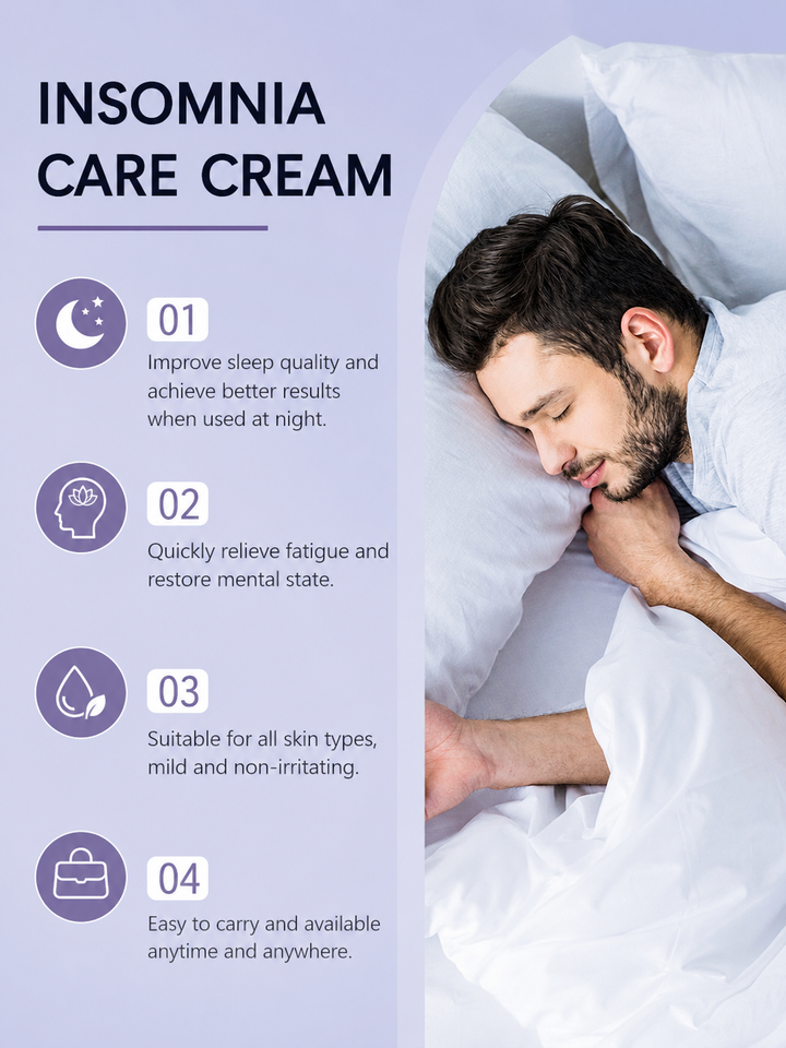 Sleep Cream — Deep Rest & Calm Mornings | 60g Night Cream