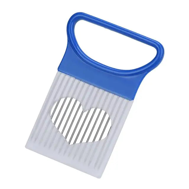 Onion & Tomato Slicer Guide With Steel Prong Holder